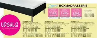 Daells Bolighus Sættilbud boxmadras inkl. latex topmadras tilbud