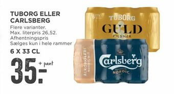 MENY Tuborg eller carlsberg tilbud