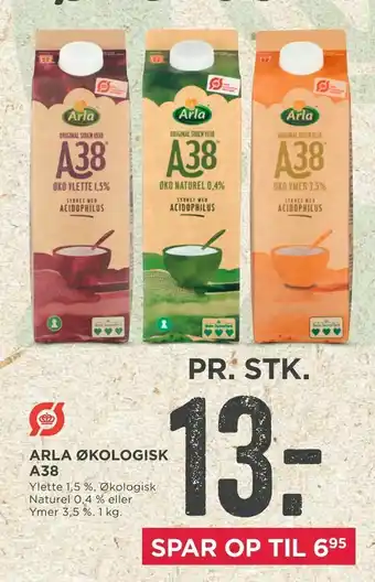 MENY Arla økologisk a38 tilbud