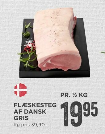 MENY Flæskesteg af dansk gris tilbud
