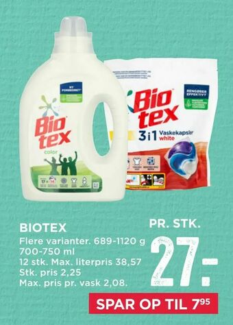 MENY Biotex tilbud