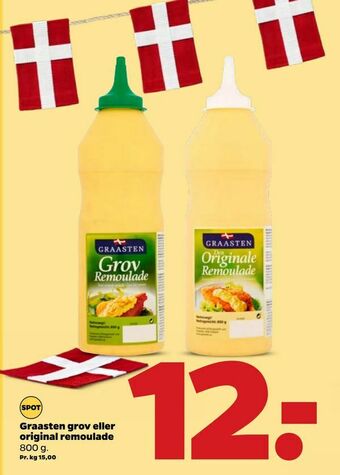 Netto Graasten grov eller original remoulade tilbud