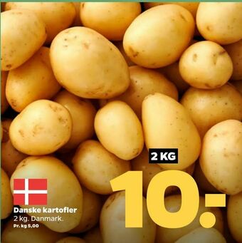 Netto Danske kartofler tilbud