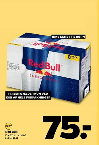 Netto Red Bull tilbud