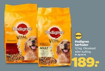 Netto Pedigree tørfoder tilbud