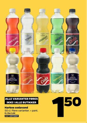 Netto Harboe sodavand tilbud