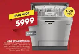 Punkt1 Miele opvaskemaskine tilbud