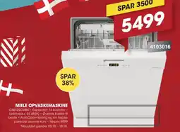 Punkt1 Miele opvaskemaskine tilbud