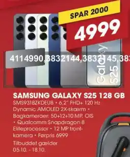 Punkt1 Samsung Galaxy S25 128 GB tilbud