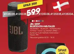 Punkt1 JBL Grip Bluetooth-højttaler tilbud
