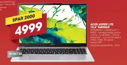 Punkt1 Acer Aspire Lite 15.6" Bærbar tilbud