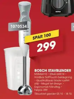 Punkt1 Bosch Stavblender tilbud