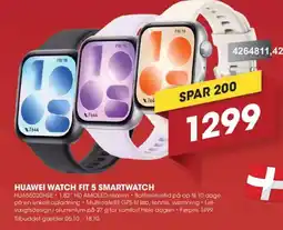 Punkt1 Huawei Watch Fit 5 Smartwatch tilbud