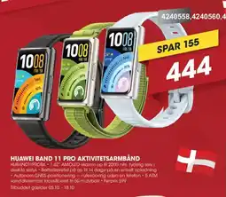 Punkt1 Huawei Band 11 Pro Aktivitetsarmbånd tilbud