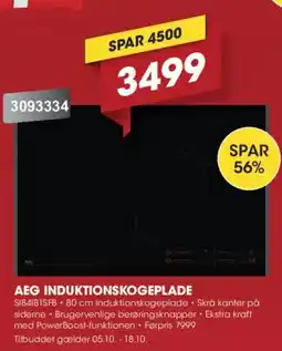 Punkt1 Aeg induktionskogeplade tilbud