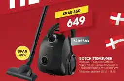 Punkt1 Bosch støvsuger tilbud