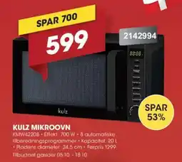 Punkt1 Kulz mikroovn tilbud