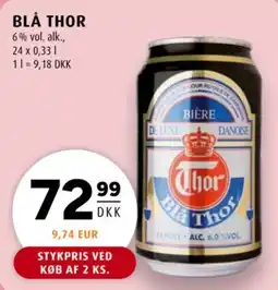 Scandinavian Park Blå Thor tilbud