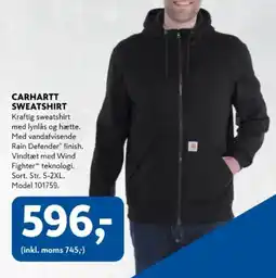 Davidsen Carhartt sweatshirt tilbud