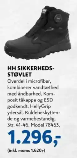 Davidsen Hh sikkerhedsstøvlet tilbud