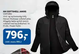 Davidsen Helly Hansen Softshell Jakke Oxford tilbud