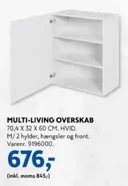 Davidsen Multi-living overskab tilbud