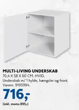 Davidsen Multi-living underskab tilbud