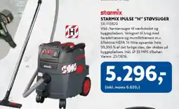 Davidsen Starmix Ipulse "H" Støvsuger tilbud
