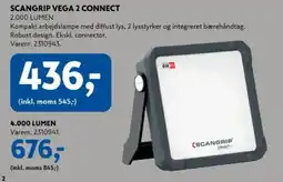Davidsen Scangrip vega 2 connect tilbud