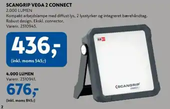 Scangrip vega 2 connect