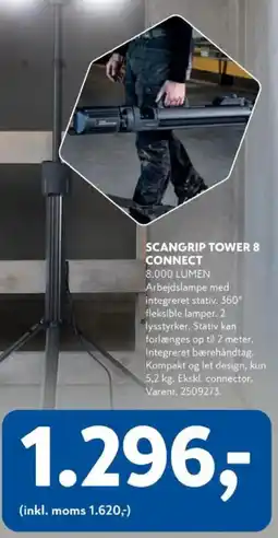 Davidsen Scangrip Tower 8 Connect tilbud
