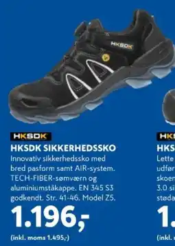 Davidsen Hksdk sikkerhedssko tilbud
