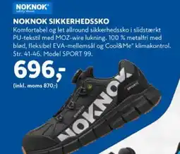 Davidsen Noknok sikkerhedssko tilbud