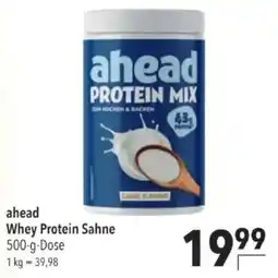 Citti ahead Whey Protein Sahne tilbud