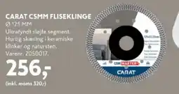 Davidsen Carat csmm fliseklinge tilbud