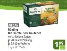 Citti Bünting Bio Früchte- oder Kräutertee tilbud