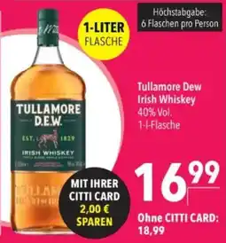 Citti Tullamore Dew Irish Whiskey tilbud