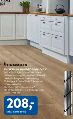 Davidsen Timberman Timberman Novego Vinylgulv tilbud