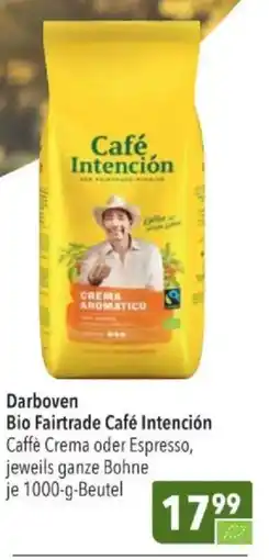 Citti Darboven Bio Fairtrade Café Intención tilbud