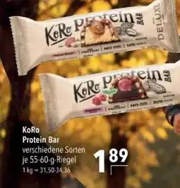 Citti KoRo Protein Bar tilbud