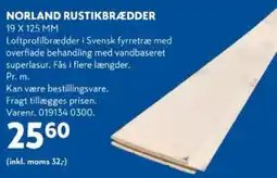 Davidsen Norland rustikbrædder tilbud