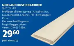 Davidsen Norland rustikbrædder tilbud