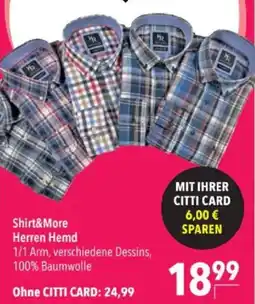Citti Shirt&More Herren Hemd tilbud
