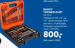 Davidsen Bahco topnøglesæt tilbud