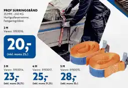 Davidsen Prof surringsbånd tilbud