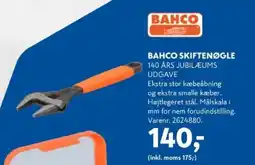 Davidsen Bahco skiftenøgle tilbud