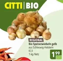 Citti Citti Bio Bio Speisezwiebeln gelb tilbud