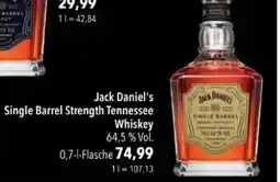 Citti Jack Daniel's Single Barrel Tennessee Whiskey tilbud