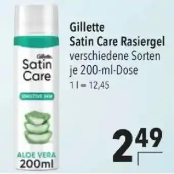 Gillette Satin Care Rasiergel