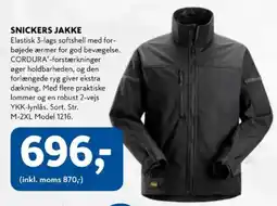 Davidsen Snickers Jakke tilbud